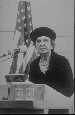 K. D. McCormich at the Dedication of McCormick Hall